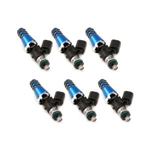 Injector Dynamics - ID1300-XDS, for 91-96 NSX / C Series, 11mm (blue) adapters. 14mm bottom o-ring.  Set of 6. - Image 1