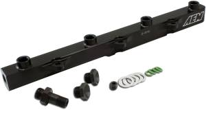 AEM Electronics - GENUINE AEM High Volume Fuel Rail Black Honda F20C1 & F22C1, 25-112BK - Image 1