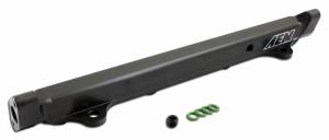 AEM Electronics - GENUINE AEM High Volume Fuel Rail Black Mitsubishi 4G63, 25-131BK - Image 1