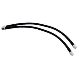 Phenix Industries - Brake Line SS Black Coated 12" - Image 1