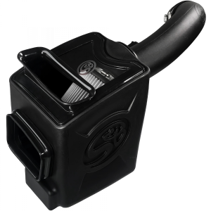 S&B - GENUINE S&B Cold Air Intake For 17-19 Chevrolet Silverado GMC Sierra V8-6.6L L5P Duramax Dry Extendable White - Image 1