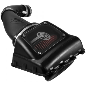 S&B - GENUINE S&B Cold Air Intake For 11-16 Ford F250, F350 V8-6.2L Oiled Cotton Cleanable Red - Image 1