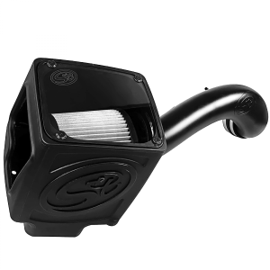 S&B - GENUINE S&B Cold Air Intake For 16-19 Silverado/Sierra 2500, 3500 6.0L Dry Extendable White - Image 1