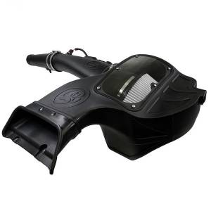 S&B - GENUINE S&B Cold Air Intake For 18-19 Ford F150 3.0L Powerstroke Diesel Dry Extendable White - Image 1