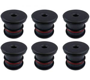 S&B - GENUINE S&B Silicone Body Mount Kit For 03-07 Ford F-250/F-350 Powerstroke 6.0L Crew Cab 6 Pc - Image 1