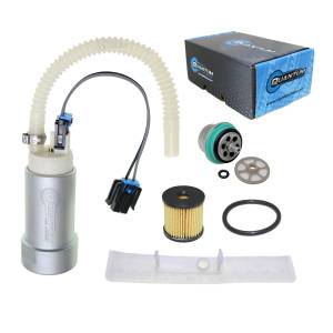 Quantum - Quantum Intank Fuel Pump w/ Regulator & Fuel Filter Kit for Harley-Davidson FXCW Rocker EFI 2008-2009, Replaces 75283-08A - Image 1