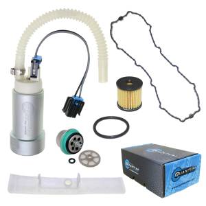 Quantum - Quantum Intank Fuel Pump w/ Regulator, Tank Seal & Fuel Filter Kit for Harley-Davidson FXDSE Screamin Eagle Dyna EFI 2007, Replaces 61016-04B - Image 1