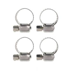 Quantum - Quantum Stainless Steel Worm Gear Hose Clamps for 5/16" EFI Fuel Hose [QTY 4] for Mazda RX-7 1984-1991 - Image 1