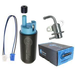 Quantum - Quantum Vapor Separator Fuel Pump w/ Regulator + OEM Replacement for Yamaha F115 EFI 2000-2020, Replaces 68V-13907-03-00 - Image 1