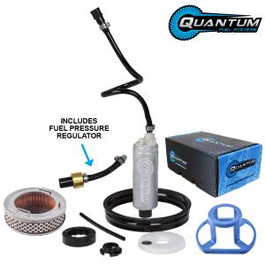 Quantum - Quantum Intank EFI Fuel Pump w/ Regulator & Tank Seal & Filter for Polaris Freedom EFI 2004, Replaces 2410129 - Image 1