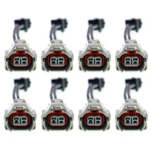 Quantum - Quantum Injector PnP Adapters - EV1 Bosch/Jetronic (female) to Denso (male) - Wired [8] - Image 1