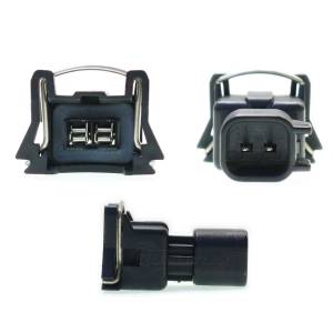 Quantum - Quantum Injector PnP Adapters - EV1 Bosch/Jetronic (female) to EV6/EV14 USCAR (male) - Wired [1] - Image 1