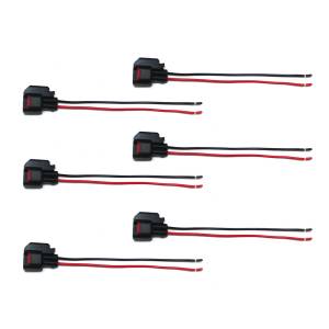 Quantum - Quantum Fuel Injector EV6 Female Adapter Pigtail (QTY 6) - Image 1
