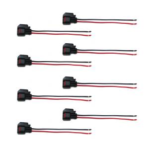 Quantum - Quantum Fuel Injector EV6 Female Adapter Pigtail (QTY 8) - Image 1