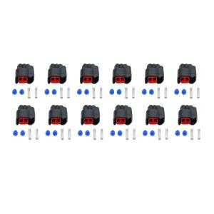 Quantum - Quantum Injector Dynamics EV6/ EV14 Terminals/Pins (Sockets/Connectors/Plugs) Fits all ID/EV6 Injectors Set of 12 - Image 1
