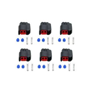 Quantum - Quantum Injector Dynamics EV6/ EV14 Terminals/Pins (Sockets/Connectors/Plugs) Fits all ID/EV6 Injectors Set of 6 - Image 1