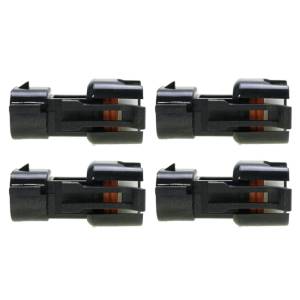 Quantum - Quantum Injector PnP Adapters - EV6/EV14 USCAR (female) to to Denso (male)-Wireless-Set of 4 - Image 1