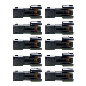 Quantum - Quantum Injector PnP Adapters - EV6/EV14 USCAR (female) to OBD2 Honda (male)-Wireless-Set of 10 - Image 1