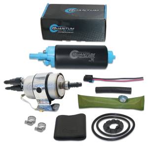 Quantum - Quantum TBI to LSX Swap Fuel Pump 58PSI (LM7 LR4 LQ4 LQ9 L33) w/ Fuel Pressure Regulator/Filter + Fittings, EP381 Direct Fit 82-95 GM - Image 1