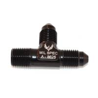 Adapters - TEE Fittings - AN Flare to NPT Tee on Run