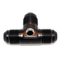 Adapters - TEE Fittings - AN Flare Gauge Adapter Tee with 1/8" NPT Port