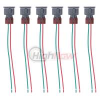Fuel Injector Pigtail NISSAN Harness Connector (Set of 6) for NISSAN 1984-1994 Maxima / 300ZX 1990-1994 TT 1990-1993NA