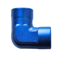 AN Fittings & Hoses - Adapters - 90 Degree NPT Female to Female Elbow