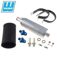 Genuine Walbro/TI Automotive GSL391 190LPH Inline External Fuel Pump With HFP-939 Kit and 128-3039 6AN Fittings Fittings