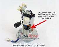 Quantum - Quantum EFI Fuel Pump For Suzuki GSX-R750 EFI 1996-2003, Replaces 15100-33E60, 15100-35F20 - Image 6