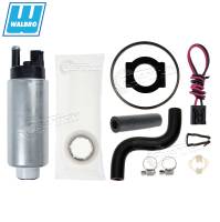 Genuine Walbro / TI Automotive 255LPH Standard Pressure Universal Intank Fuel Pump w/ install Kit for Ford Mustang Cobra 1993-1995