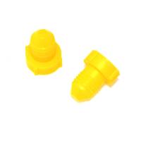 Plastic Line Plug Yellow -16AN, Pack of 10