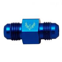 Flare Union Adapter With Port -16AN With 1/8" Port Blue