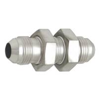 Straight Bulkhead Flare Union -16AN Clear