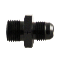 AN to Metric Adapter Fittings -4AN to M8X 1.25 Black