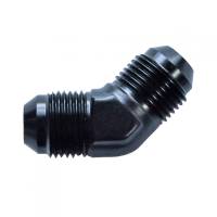45 Degree Flare Union -6AN Black