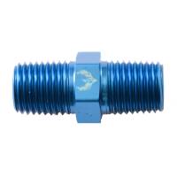 Male Pipe Thread Nipple 1/8" NPT Blue