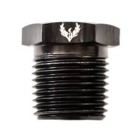 Metric to Pipe Reducer Bushing 16MM x 1.5 to 1/8" NPT Black