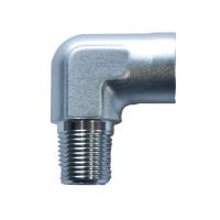 90 Degree 1-1/4" Male to Female Pipe Elbow 1-1/4" NPT Clear