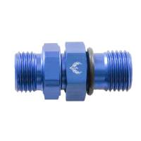 ORB to ORB Swivel Union -10AN to -10AN Blue