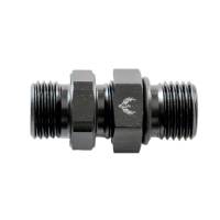 ORB to ORB Swivel Union -12AN to -12AN Black