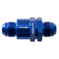 One Way Check Valves -8AN Blue