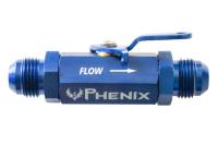 Inline Shutoff Valve -16AN Blue