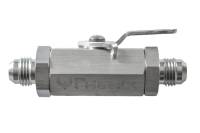 Inline Shutoff Valve -8AN Clear