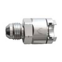 Screw Back Fuel Railing -8AN to 3/8" Clear