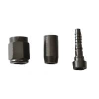 Crimp PTFE Hose End Straight -3AN Stainless