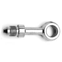 Banjo Straight Long -4AN to 10MM 3/8" Steel Zinc