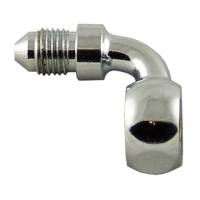 90 Degree Banjo -3AN to 10MM Steel Zinc