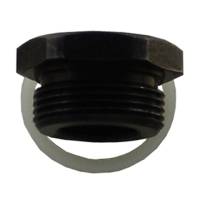 Carburetor Inlet Plugs 7/8" to 20 Black