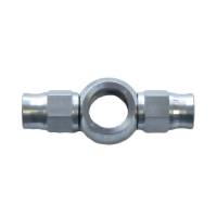 Straight Twin Banjo -3AN to 3/8x32 7/16 Stainless