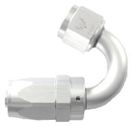 Compression Swivel Hose End -16AN x 150 Degree Clear
